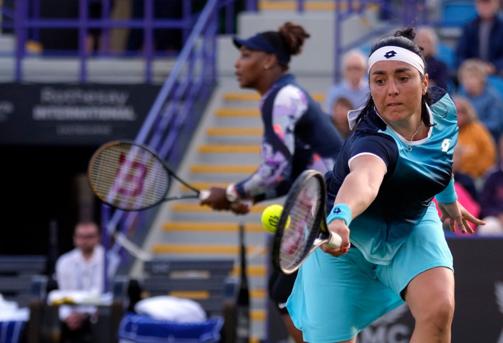 APTOPIX Britain Tennis Eastbourne